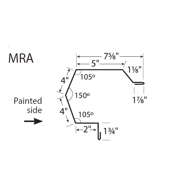 U-Panel M-Rake Trim