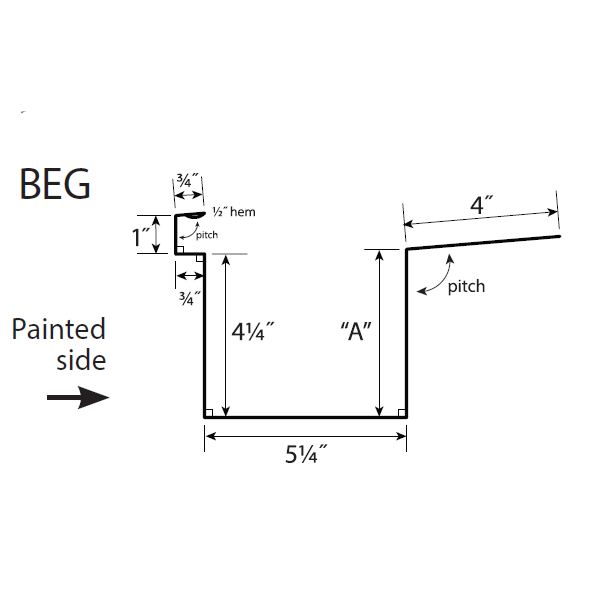 R-Panel Box Eave