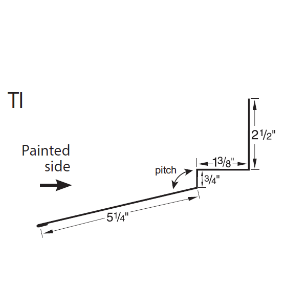 R-Panel Tie In Trim