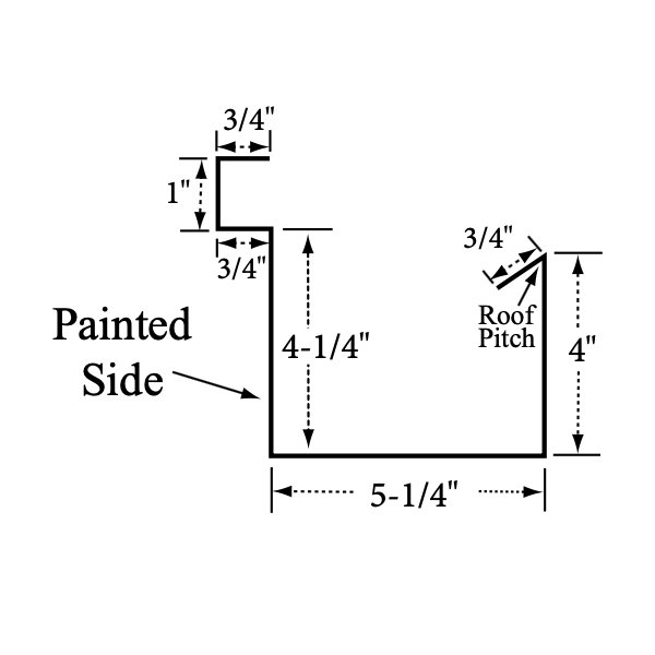 Post Hung Box Gutter