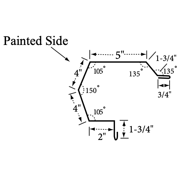 R-Panel Sculptured Rake